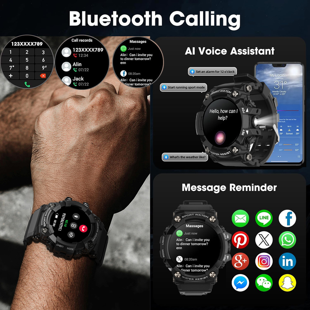Outdoor Realtek Smartwatch wit - Smartwatch Store 评论和价格