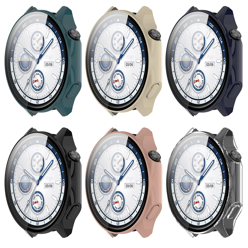 PC Case+Glass for Oneplus Watc - Smart Watch Accessories 评论和价格