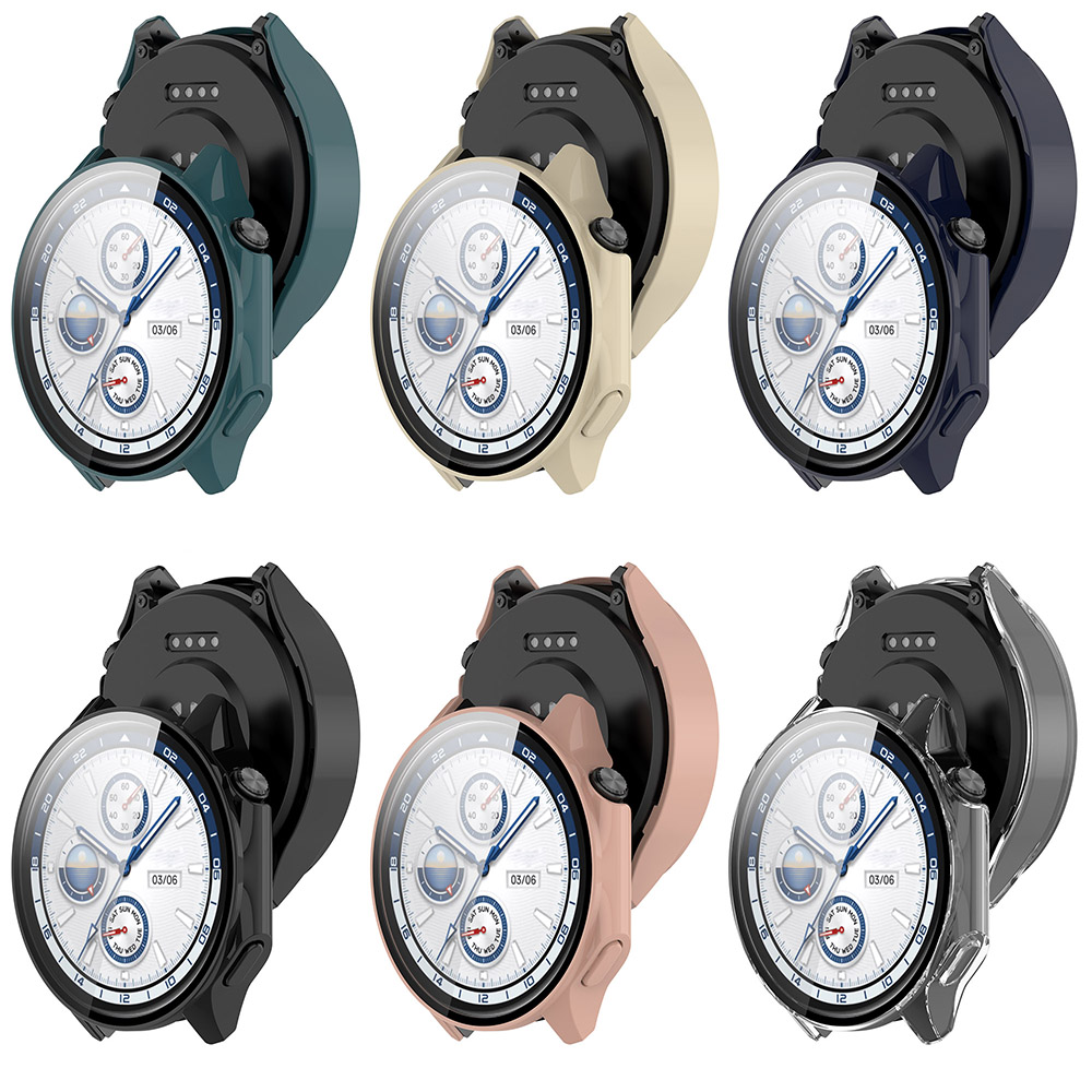 PC Case+Glass for Oneplus Watc - Smart Watch Accessories 评论和价格