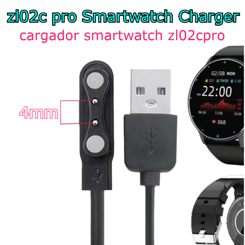 Zl02cpro Smartwatch Charger Ch - Smartwatch Watch Accessories 评论和价格