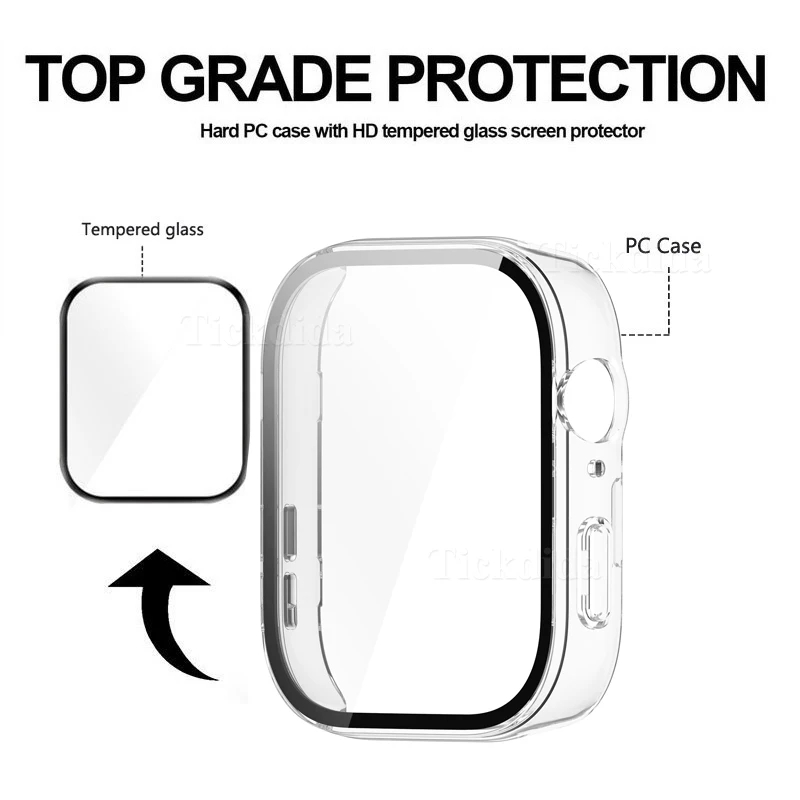 Tempered Glass + PC Cover for  - Huawei Smartwatch Accessories 评论和价格