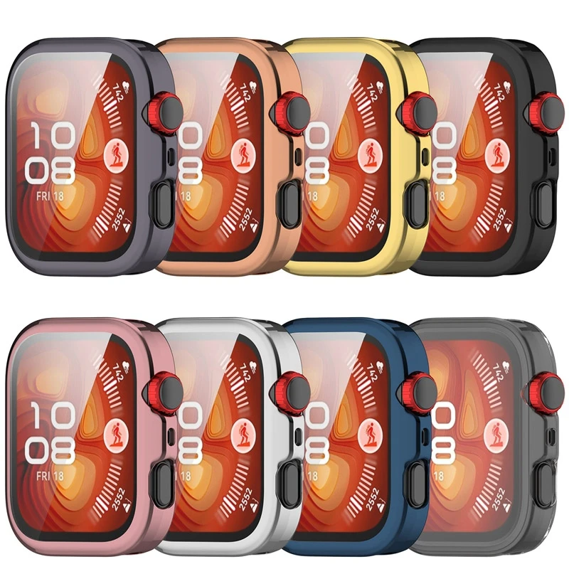 Case+Glass For Huawei Watch Fi - Huawei Smartwatch Accessories 评论和价格