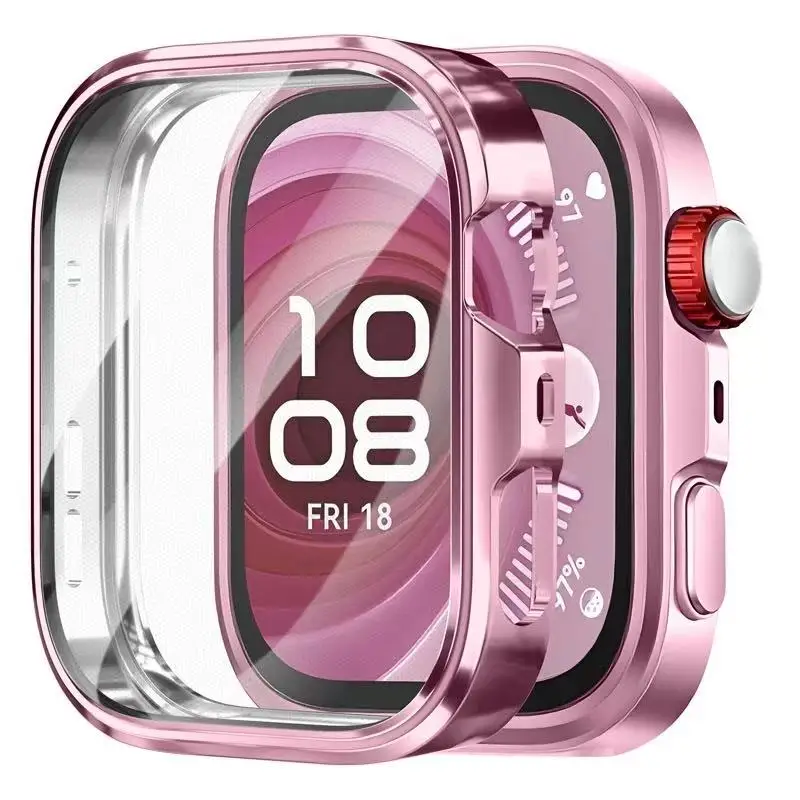 Case+Glass For Huawei Watch Fi - Huawei Smartwatch Accessories 评论和价格