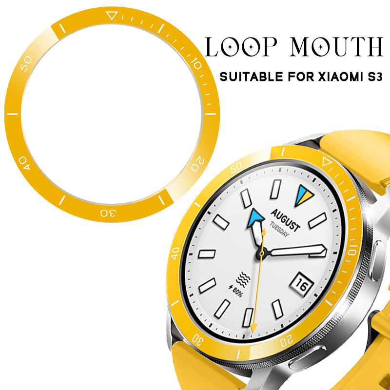 Bezel Ring For Xiaomi Watch S3 - Xiaomi Smartwatch S4 Accessories 评论和价格