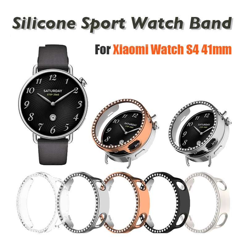 Single Row Dril Hollow Case Fo - Xiaomi Smartwatch S4 Accessories 评论和价格