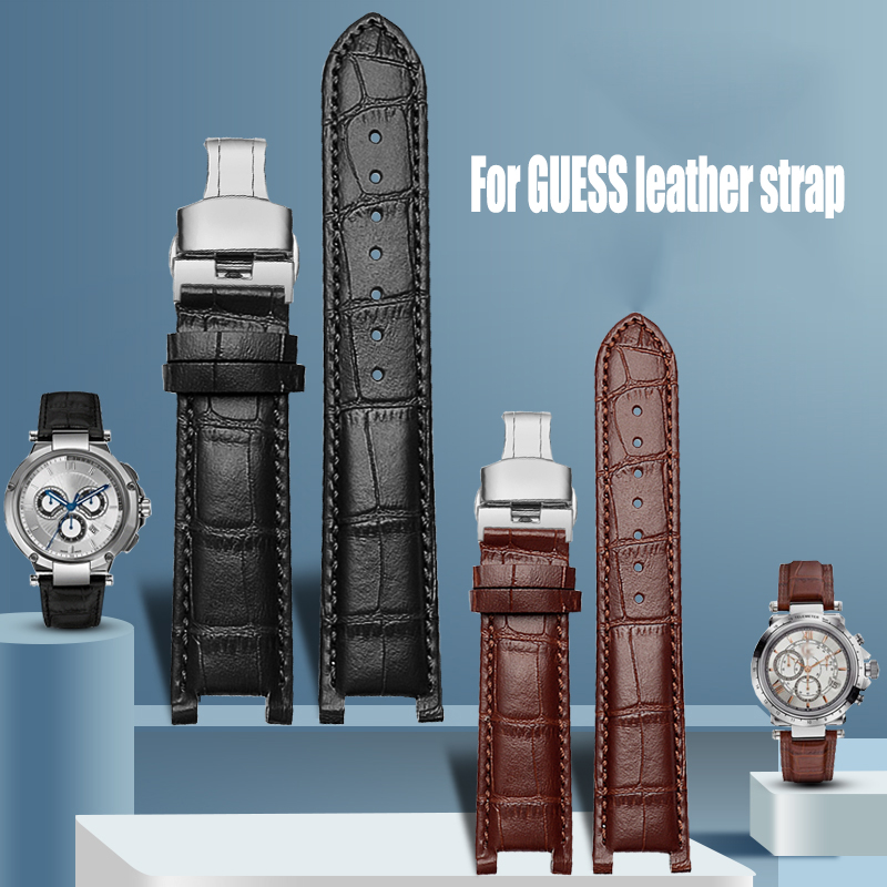 Notched Watchband Crocodile Gr - Smartwatch Guess 评论和价格