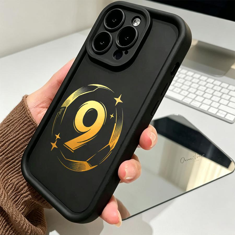 Golden Number 9 Phone Cover Ca - Apple Iphone 15 评论和价格